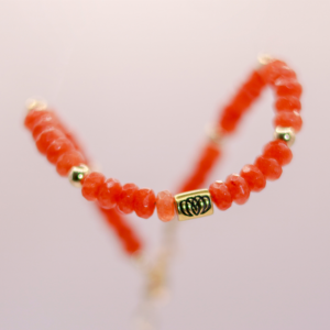 Brazalete Gladiola Monoch – Jade y oro 14k