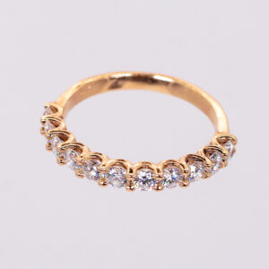 Churumbela Aurea Crown de oro amarillo 14k con diamantes de 1 ct